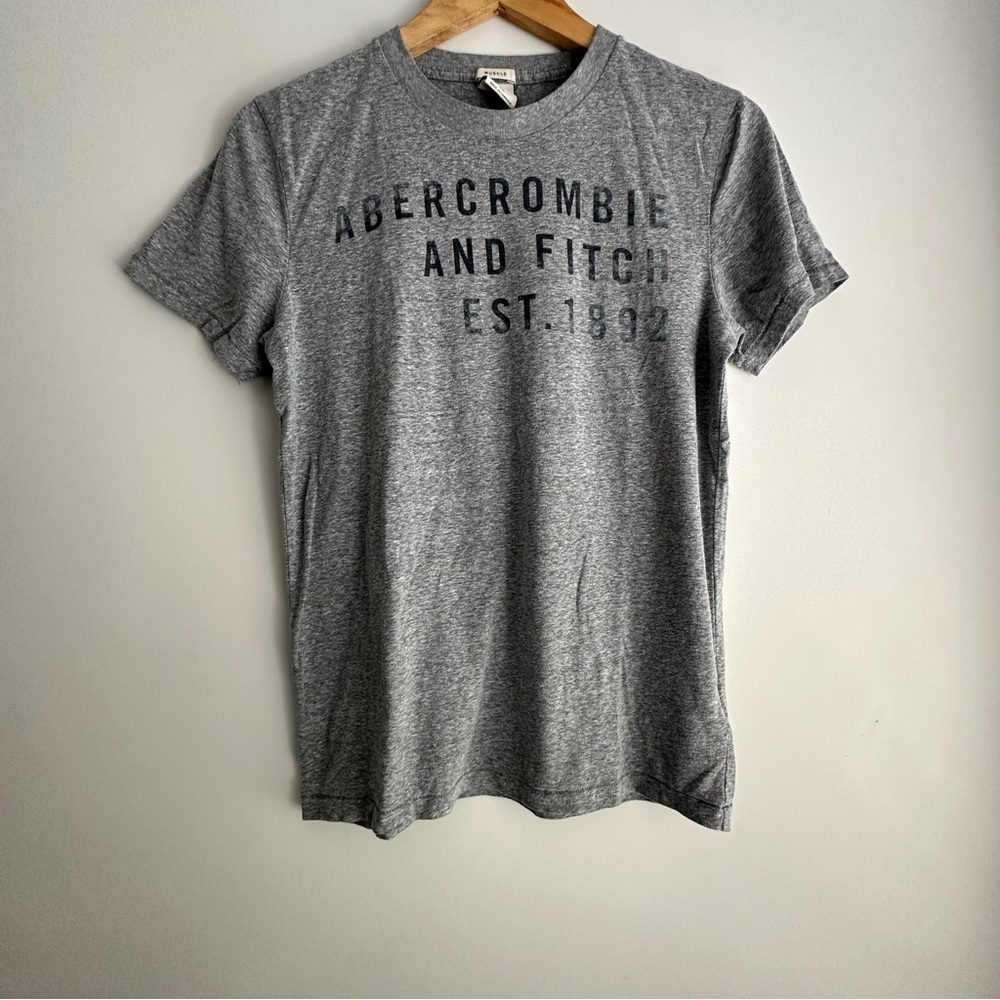 Abercrombie & Fitch Gray Short Sleeve Tee M